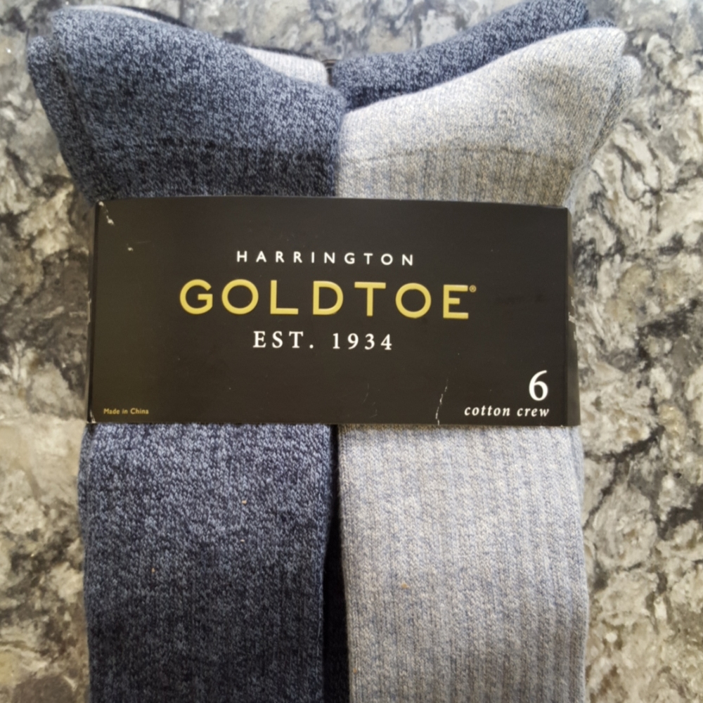 Men's cotton crew socks
